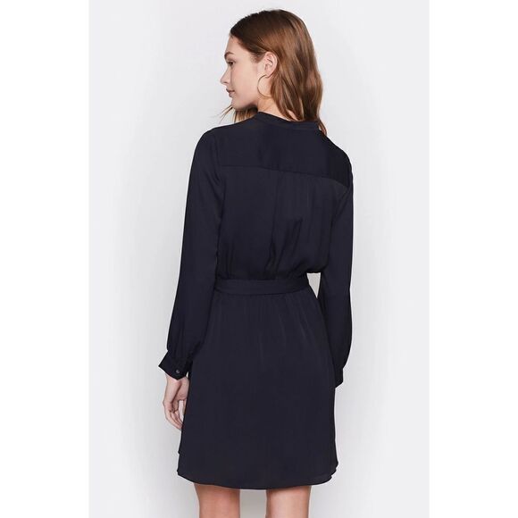 New. Joie silk belted shirt dress. - Picture 8 of 16